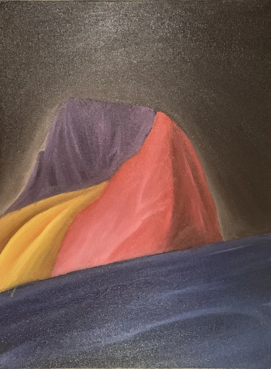 Pastel landscape study